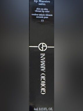 Giorgio Armani lip Maestro Satin 13 Gala Night